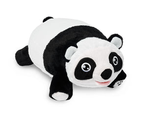 front right angle Panda Snuggle Glove Travel Pillow for Kids