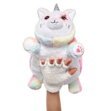 Load image into Gallery viewer, Unikitty Snuggle Glove travel pillow for kids front view