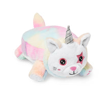 Load image into Gallery viewer, Unikitty Snuggle Glove travel pillow for kids front right view