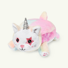 Load image into Gallery viewer, Unikitty Snuggle Glove travel pillow for kids front left view